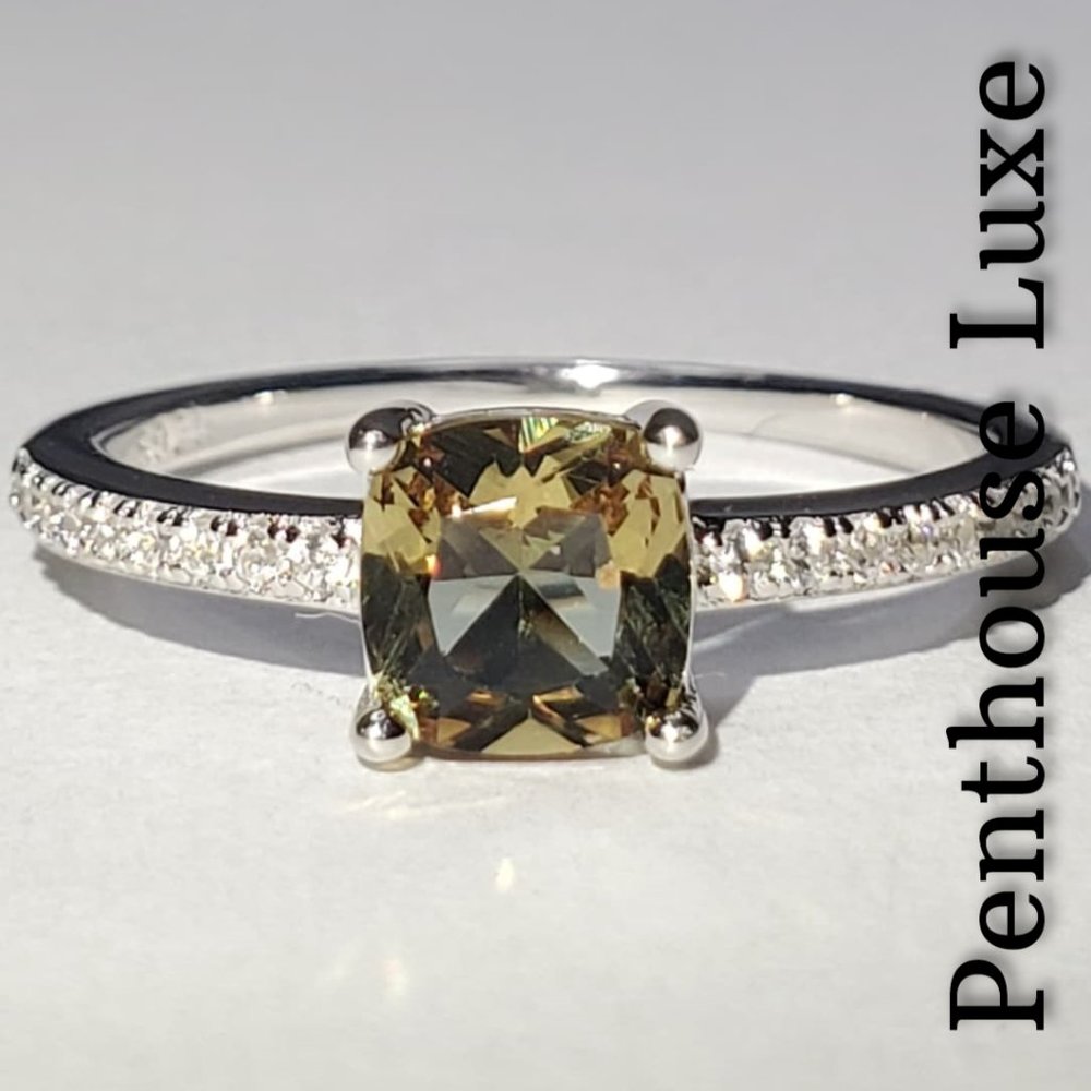 SOLID 925 Color Changing Zultanite Diaspore Ring - Picture 3 of 7